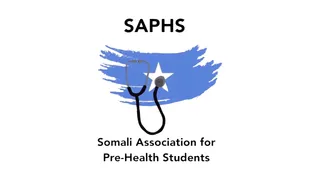 Somali Association for Pre-Health Students logo